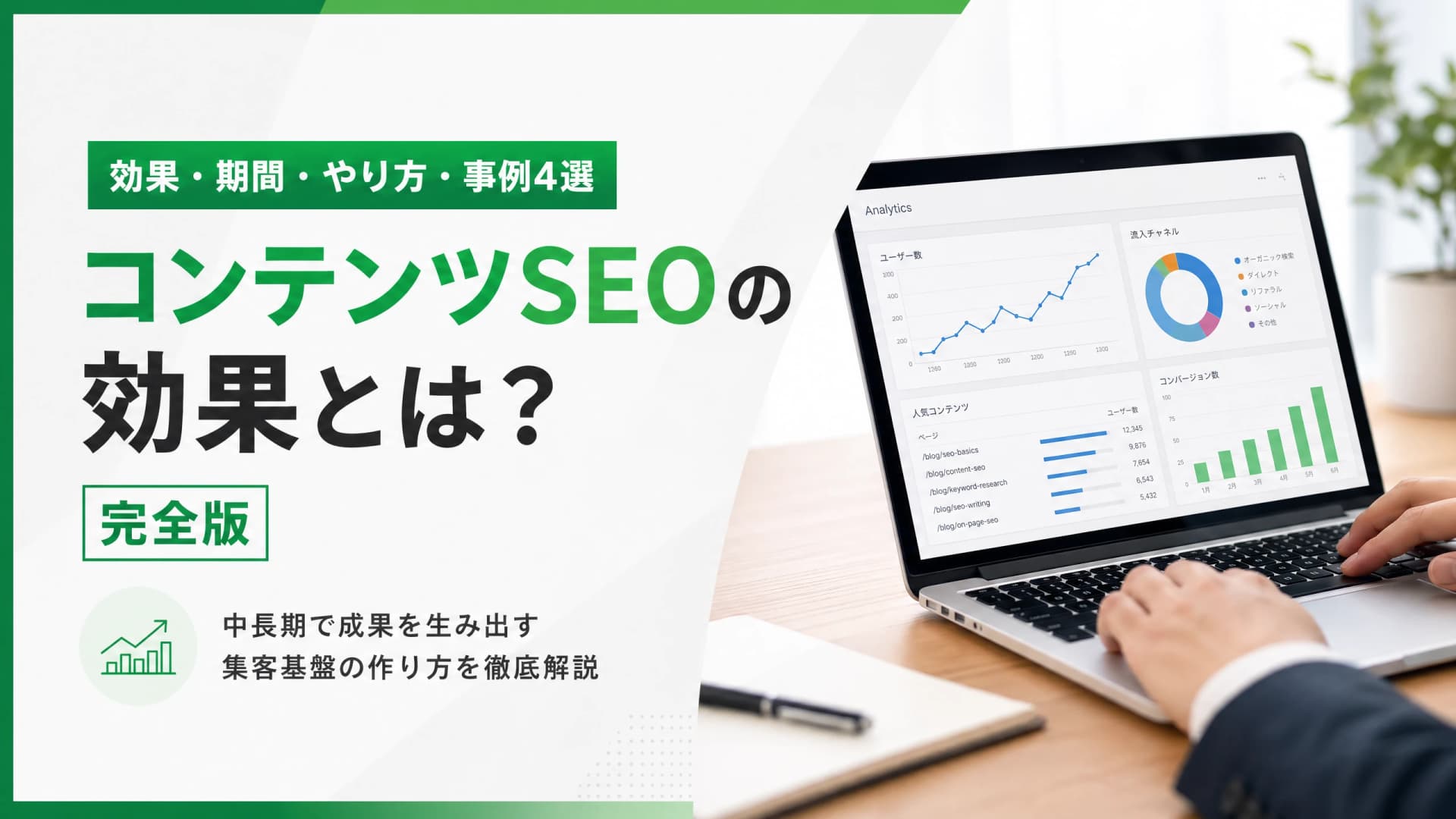 コンテンツSEOの効果とは？期間・やり方・事例4選【完全版】