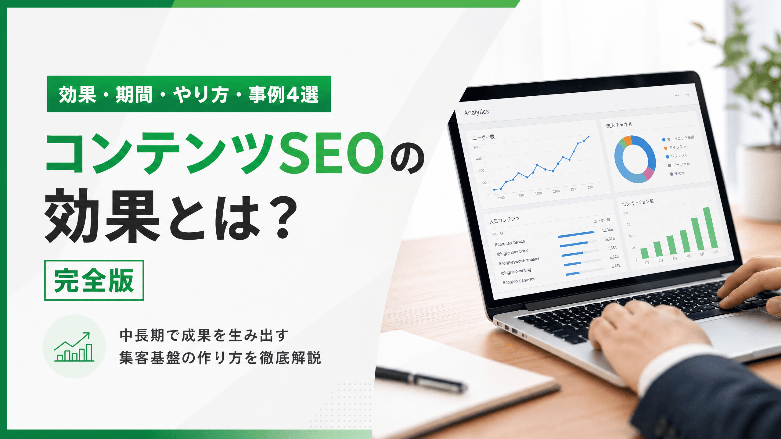 コンテンツSEOの効果とは？期間・やり方・事例4選【完全版】